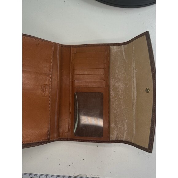 Dooney & Bourke Red and Brown Wallet - Picture 6 of 7